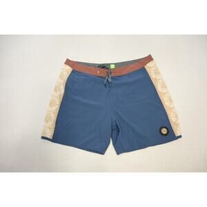 Quiksilver Highline Surf Silk Board Shorts Athletic Water Swim Mens Sz 40